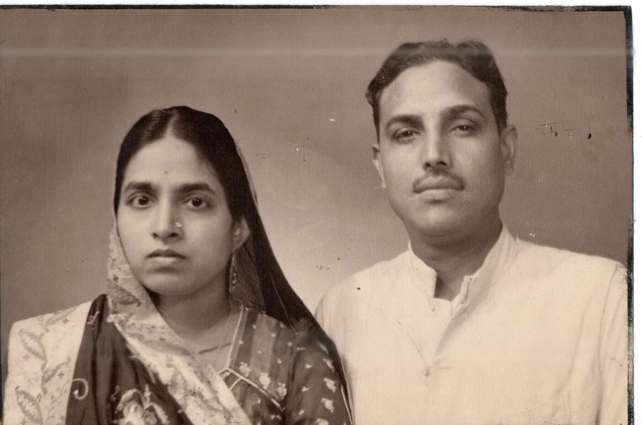 A portrait from the Brijwasi family archives