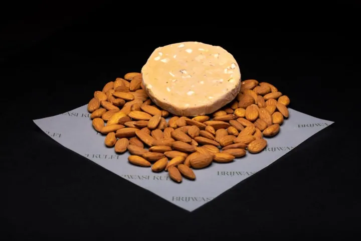 Rabdi Badam king size kulfi alternate presentation