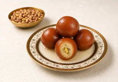 Stuffed Gulab Jamun